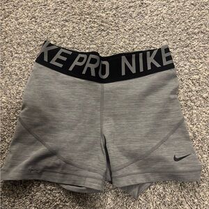Nike Pro gray spandex